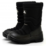 1-047-D01 Чёр МОНО 24-10 Nordman Lumi П/сапоги Повсед Дутики Иск.мат, Нат.шерсть, ПУ (100% ПУ) Зима Муж