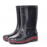 1-100-D05 Чёр МОНО 25-14 Nordman Step Сапоги Повсед Веллингтон ПВХ, Без подклада, ПВХ (100% ПВХ) В/О Муж