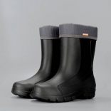 4-762-D02 Чёр МОНО 38-6 Nordman Teen Сапоги Повсед Веллингтон ЭВА, Чул.Флис, ЭВА В/О Муж