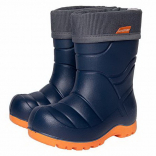 2-912-B04 Синий, подошва оранжевая МОНО 27/28-8 Nordman Flash Сапоги Повсед Веллингтон ЭВА, Чул.Флис, ПУ (100% ПУ) В/О Муж