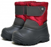 3-020-P02 Малиновый принт/серый МОНО 34/35-8 Nordman Joy П/сапоги Повсед Сноубутсы Иск.мат, Иск.мех, ЭВА Зима жен