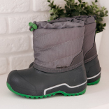 1-082-D03 Серый/темно-серый-зеленый МОНО 26/27-8 Nordman Cross П/сапоги Повсед Сноубутсы Иск.мат, Нат.шерсть, ЭВА,ТЭП (100%ЭВА;100%ТЭП) Зима Муж