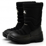 4-047-D01 Чёр МОНО 37-6 Nordman Lumi П/сапоги Повсед Дутики Иск.мат, Нат.шерсть, ПУ (100% ПУ) Зима Муж