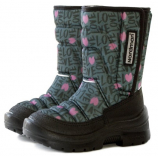 3-003-P20 LV GREY МОНО 33-8 Nordman Lumi П/сапоги Повсед Дутики Иск.мат, Нат.шерсть, ПУ (100% ПУ) Зима жен