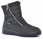 6-374-D02 Чёр МОНО 39-5 Nordman Wave Ботинки Повсед Дутики Иск.мат, Байка/Флис, ПУ, ТПУ (100% ПУ, 100% ТПУ) В/О жен