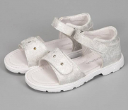 2-2019-D02 SILVER 27-2,28-2,29-2,30-2,31-2 Nordman Boom Туфли Повсед Сандалеты Иск.мат, Кожподклад, ЭВА Лето жен