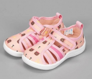 1-752-P04 Розовый медведь 22-1,23-1,24-2,25-2,26-2 Nordman Stars П/ботинки Повсед Сандалеты Текстиль, Текстиль, ПУ (100% ПУ) Лето жен