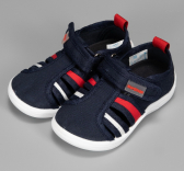 1-751-B06 синий/белый МОНО 24-8 Nordman Stars П/ботинки Повсед Сандалеты Текстиль, Текстиль, ПУ (100% ПУ) Лето Муж