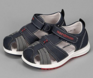 1-2016-D01 NAVY 22-1,23-1,24-2,25-2,26-2 Nordman Boom П/ботинки Повсед Сандалеты Иск.мат, Кожподклад, ТЭП (100% ТЭП) Лето Муж