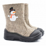 1-345-D01 Темно-Серый МОНО 24-10 Nordman Валенки Nordman П/сапоги Повсед Валенки Войлок, Нат.шерсть, ПУ (100% ПУ) Зима Муж