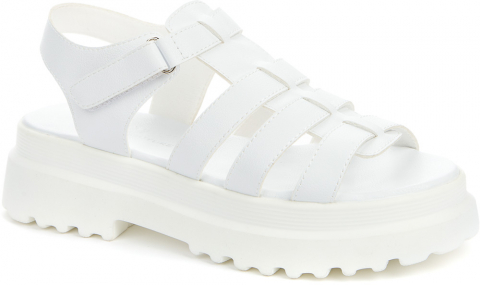 537102/03-02 Бел 34-1,35-1,36-2,37-2,38-1,39-1 Keddo Туфли Повсед Сандалии Иск.мат, Иск.кожа, ПУ Лето жен