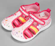 1-752-R02 Малиново-розовый 22-1,23-1,24-2,25-2,26-2 Nordman Stars П/ботинки Повсед Сандалеты Текстиль, Текстиль, ПУ (100% ПУ) Лето жен