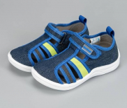 1-751-B08 Синий/зеленый 22-1,23-1,24-2,25-2,26-2 Nordman Stars П/ботинки Повсед Сандалеты Текстиль, Текстиль, ПУ (100% ПУ) Лето Муж