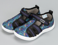 2-752-P08 Фиолетовый с принтом 27-2,28-2,29-2,30-1,31-1 Nordman Stars П/ботинки Повсед Сандалеты Текстиль, Текстиль, ПУ (100% ПУ) Лето жен