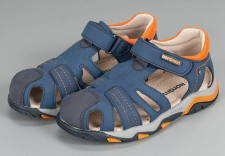 2-1142-B02 Син 27-2,28-2,29-2,30-1,31-1 Nordman Boom П/ботинки Повсед Сандалеты Иск.мат, Кожподклад, ТЭП (100% ТЭП) Лето Муж