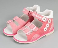 1-1127-R01 Роз 22-1,23-1,24-2,25-2,26-2 Nordman Boom Туфли Орто/проф Сандалеты Иск.мат, Кожподклад, ТЭП (100% ТЭП) Лето жен