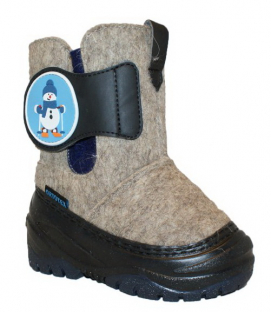 34-4022-1 темно-бежевый 20/21-2,22/23-2,24/25-2,26/27-2,28/29-2 Ortotex П/сапоги Повсед Валенки Войлок, Нат.шерсть, ТЭП Зима Муж