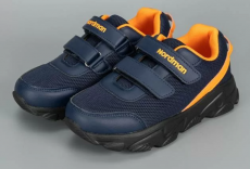 3-2221-B02 Син 32-2,33-2,34-2,35-2 Nordman Jump П/ботинки Актив.отдых Кроссовки Иск.мат, Текстиль, ЭВА В/О Муж