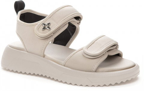 547232/07-05 Беж 33-1,34-1,36-2,35-1,37-2,38-1 Keddo Туфли Повсед Босоножки Текстиль, Текстиль, ПУ Лето жен