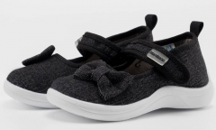 1-746-D12 Чёр 22-1,23-1,24-2,25-2,26-2 Nordman Stars Туфли Повсед Mary Jane Текстиль, Текстиль, ПУ (100% ПУ) Лето жен