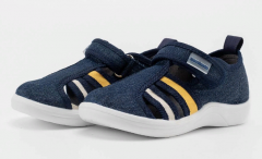 1-752-E13 желтый/белый 22-1,23-1,24-2,25-2,26-2 Nordman Stars П/ботинки Повсед Сандалеты Текстиль, Текстиль, ПУ (100% ПУ) Лето Муж