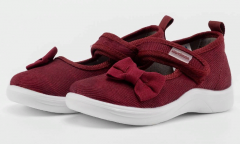 2-746-R13 Бордо 27-2,28-2,29-2,30-1,31-1 Nordman Stars Туфли Повсед Mary Jane Текстиль, Текстиль, ПУ (100% ПУ) Лето жен