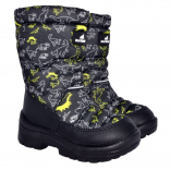 1-1254-P33 DINOSAURS МОНО 22-10 Nordman Lumi П/сапоги Повсед Дутики Иск.мат, Нат.шерсть, ПУ (100% ПУ) Зима Муж