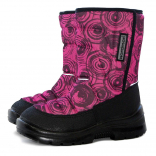 3-910-P16 KRUGI PINK 32-2,33-2,34-2,35-2 Nordman Lumi 1.1 П/сапоги Повсед Дутики Иск.мат, Нат.шерсть, ПУ (100% ПУ) Зима жен