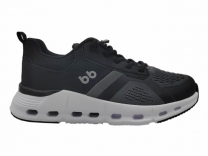 925-2055D Чёр 34-2,35-2,36-2,37-2,38-2,39-2 Indigo kids П/ботинки Актив.отдых Кроссовки Softshell, Текстиль, ЭВА / ТЭП В/О Муж