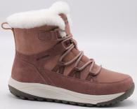 F8532-11 Крас 36-1,37-2,38-2,39-2,40-1 Strobbs Ботинки Повсед Веллингтон Нат.кожа, Нат.мех, ЭВА,Резина Зима жен