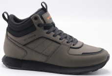 C9420-19 хаки 41-1,42-2,43-2,44-2,45-1 Strobbs Ботинки Повсед Оксфорд Иск.мат, Нат.шерсть, ЭВА,Резина Зима Муж