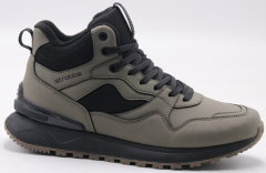 C9424-19 хаки 41-1,42-2,43-2,44-2,45-1 Strobbs Ботинки Повсед Оксфорд Иск.мат, Нат.шерсть, ЭВА,Резина,ТПУ вставка Зима Муж