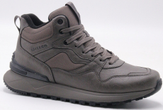 C9424-10 Сер 41-1,42-2,43-2,44-2,45-1 Strobbs Ботинки Повсед Оксфорд Иск.мат, Нат.шерсть, ЭВА,Резина,ТПУ вставка Зима Муж