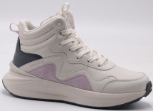 F8514-16 Беж 36-1,37-2,38-2,39-2,40-1 Strobbs Ботинки Актив.отдых Кроссовки Иск.мат, Нат.шерсть, ЭВА,ТПР,ТПУ вставка Зима жен