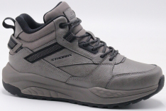 F8525-10 Сер 36-1,37-2,38-2,39-2,40-1 Strobbs Ботинки Актив.отдых Кроссовки Нат.кожа, Нат.шерсть, ЭВА,Резина Зима Муж