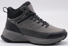 F8530-10 Сер 36-1,37-2,38-2,39-2,40-1 Strobbs Ботинки Повсед Оксфорд Иск.мат, Нат.шерсть, ЭВА,Резина Зима Муж