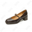 CC4419_D2-6656-2 Темно-коричневый 36-1,37-1,38-2,39-1,40-1 AVILA Туфли Повсед Mary Jane Нат.кожа, Кожподклад, Резина Лето жен