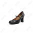 CC4419_D2-7753-1 Чёр 36-1,37-1,38-2,39-1,40-1 AVILA Туфли Повсед Mary Jane Нат.кожа, Кожподклад, ТПР (TPR-Термопластичная резина) Лето жен