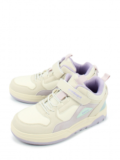 AL 14439 Беж 32-1,33-1,34-1,35-1,36-1,37-1 Antilopa Ботинки Актив.отдых Кроссовки Иск.мат, Текстиль, полим.мат В/О жен