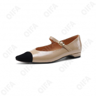 CC4419_D13-285-7-1 абрикос 36-1,37-1,38-2,39-1,40-1 AVILA Туфли Повсед Mary Jane Нат.кожа, Кожподклад, Резина Лето жен