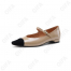 CC4419_D13-285-7-1 абрикос 36-1,37-1,38-2,39-1,40-1 AVILA Туфли Повсед Mary Jane Нат.кожа, Кожподклад, Резина Лето жен