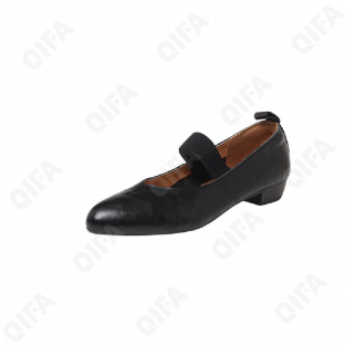 CC4419_D6-82228-1 Чёр 36-1,37-1,38-2,39-1,40-1 AVILA Туфли Повсед Mary Jane Нат.кожа, Кожподклад, ТПР (TPR-Термопластичная резина) Лето жен