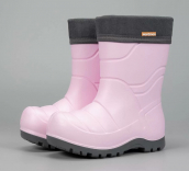 2-912-R09 Нежно-розовый, подошва серая МОНО 30/31-8 Nordman Flash Сапоги Повсед Веллингтон ЭВА, Чул.Флис, ПУ (100% ПУ) В/О жен