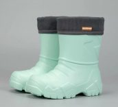 1-111-G14 мятный МОНО 24/25-8 Nordman Kids Сапоги Повсед Веллингтон ЭВА, Чул.Флис, ЭВА В/О жен