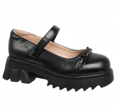 232T-G6-3813 34-1,35-1,36-1,37-1,38-1,39-1 Qwest Туфли Школа Mary Jane Иск.мат, Кожподклад, ПУ Лето жен