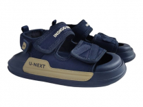 25-265F Син 32-2,33-2,34-2,35-2,36-2,37-2 Indigo kids Туфли Актив.отдых Сандалии Текстиль, Текстиль, ЭВА Лето Муж