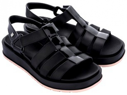 18421-91283 Чёр 35/36-1,37/38-1,39-2,40-3,41-3,42-2 Zaxy Туфли Пляж Сандалии ПВХ, Без подклада Лето жен