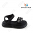 RC51_W2656-1A Чёр Boys and Girls Туфли Повсед Сандалии Иск.мат, Иск.кожа, ПВХ (PVC-Поливинилхлорид) Лето жен