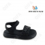 RC51_W2656-10A Чёр Boys and Girls Туфли Повсед Сандалии Иск.мат, Иск.кожа, ПВХ (PVC-Поливинилхлорид) Лето жен