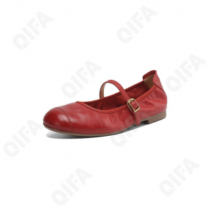 CC4419_D30-MD6026_751-4 Крас 36-1,37-1,38-2,39-1,40-1 AVILA Туфли Повсед Mary Jane Нат.кожа, Кожподклад, ПВХ (PVC-Поливинилхлорид) Лето жен